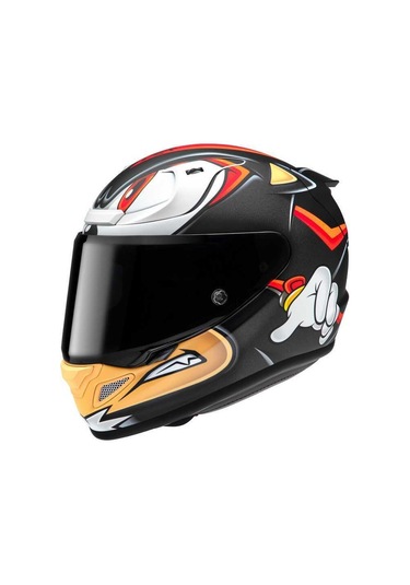 Hjc Rpha12 Shadow The Hedgehog Mc1sf Motosiklet Kaskı Siyah