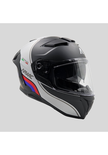 Arwıc AR939 Retroline Ece-R 22.06 Full Face Motosiklet Kaskı Gri