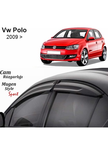 Vw Polo Uyumlu Cam Rüzgarlığı 2009-2017 Arası Uyumlu Mugen
