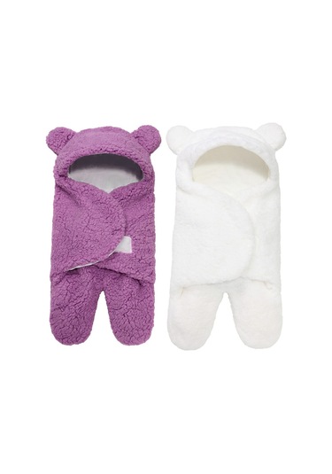 Tenfowee 3-6 Ay Bebekler İçin Kışlık Yünlü Ayağı Ayrılmış Uyku Çantası - Pembe Büyük Boy, Toksiksiz Ve Dayanıklı, K四季通用防踢被 Diğer