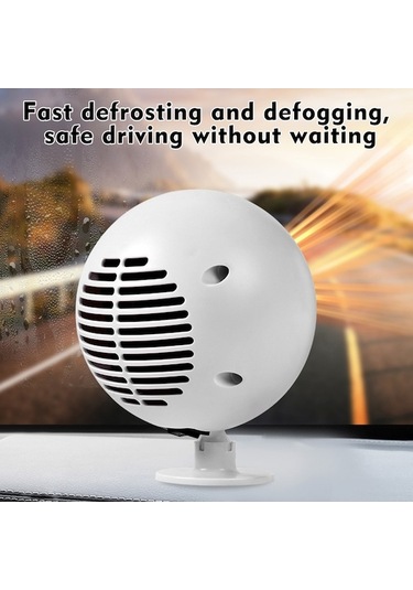 Novahub Hızlı Isınan 24v Araç Isıtıcı - Çift Modlu Ptc Seramik Fan, Yaz/kış Kullanım İçin