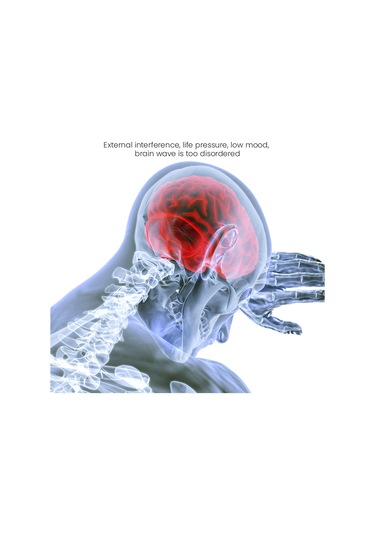 He-m004 Mikro Akımlı Uyku Yardım Cihazı Elde Taşınabilir Anksiyete Giderici Öğeler Akıllı Hipnoz Aracı Masajı Yetişkinler İçin Usb Şarj Edilebilir Rahatlatıcı Altın - Pembe