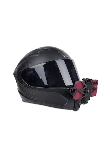 Gplus Gp525 Cep Telefonu Aksiyon Kamera Kask Çene Aparatı Siyah