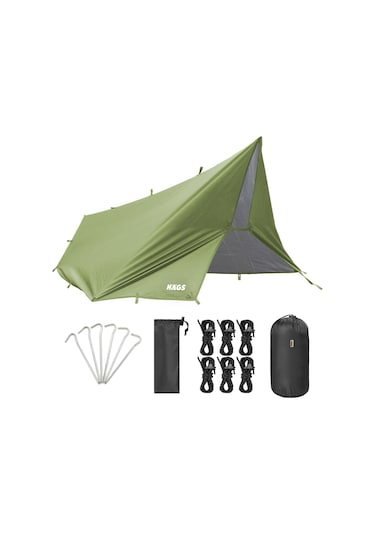Haegs Su Geçirmez Tarp Tente Gölgelik Örtü, 4 Mevsim Taşınabilir Örtü Branda Çok İşlevli Outdoor Açık Hava Kamp Seyahat Tente Branda Barınak Yağmurluk, Güneşlik Karavan Yan Gölgelik Çadır 300x300 Cm - Yeşil Haegs Su Geçirmez Tarp Tente Gölgelik Örtü, 4 Mevsim Taşınabilir Örtü Branda Çok İşlevli Outdoor Açık Hava Kamp Seyahat Tente Branda Barınak Yağmurluk, Güneşlik Karavan Yan Gölgelik Çadır 300x300 Cm - Yeşil