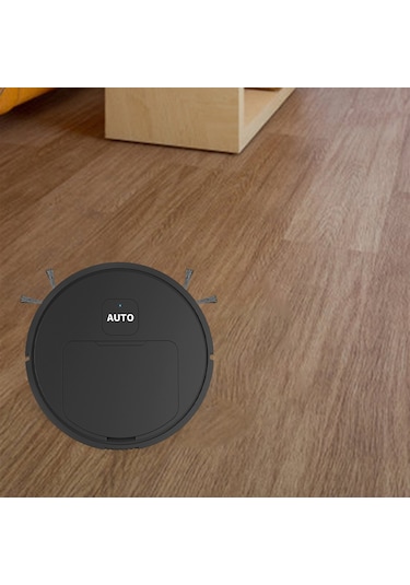 Magideal Suntek Evcil Hayvan Saçları Için Akıllı Robot Süpürge Siyah