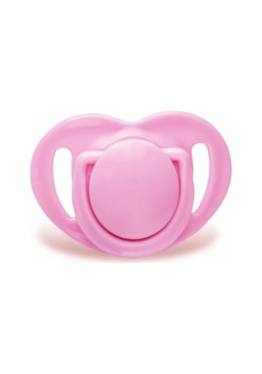 Mamajoo Silikon Ortodontik İkili Emzik 12 Ay + Pembe İnek Pembe
