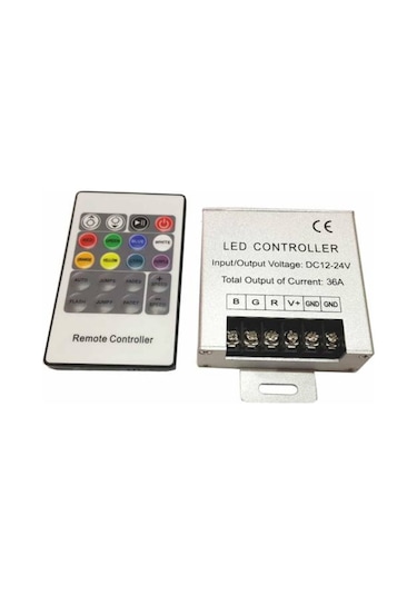 15 Metre Rgb Şerit Led Set +12.5A Trafo+24A Kumanda 50503 Çip Smd