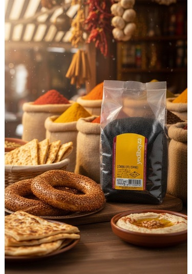 Çörek Otu Tane 1000 Gr Doğal Siyah Tohum Katkısız Baharat