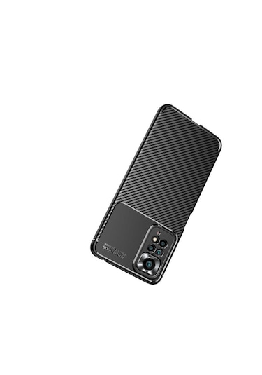 Xiaomi Redmi Note 11 Pro 5G Kılıf Karbon Silikon Case Kapak