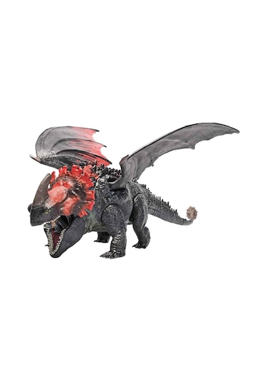 Ejderhanı Nasıl Eğitirsin Red Death Çiğneme Saldırısı Ejderha Figürü 28 Cm Hareketli Ejderha Oyunc Ejderhanı Nasıl Eğitirsin