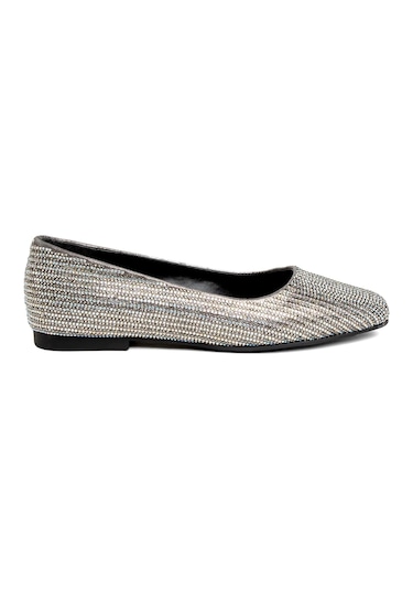 Miss Park Moda Pm38 K2031 Kadın Babet Platin-platin Platin