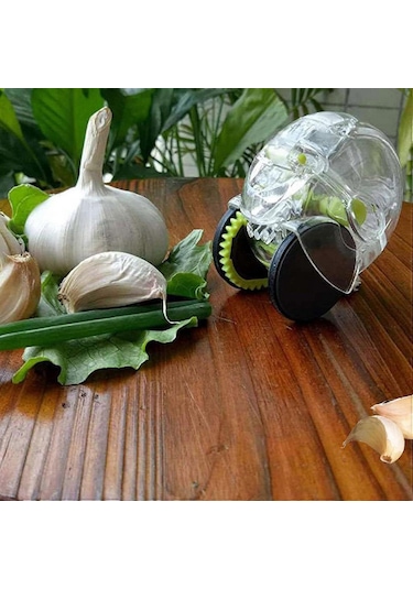 Sarımsak Presi, Sarımsak Dilimleyici, Sarımsak Presi, Manuel Ezici, Sarımsak İçin Pratik, Mutfak Malzemeleri Siyah