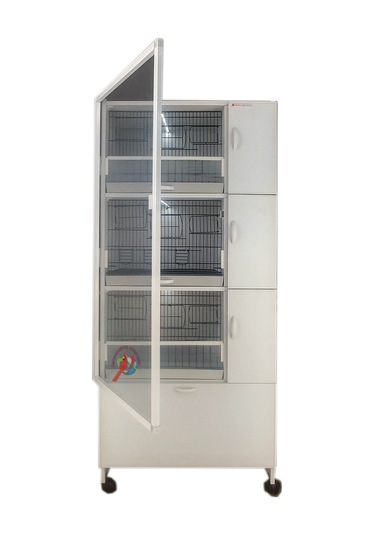 İstanbul Kafes Model 3Dy Pvc Kuş Dolabı