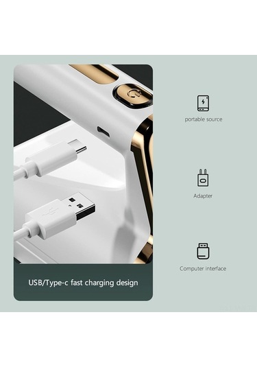 Novahub Güçlü Emişli Taşınabilir El Süpürgesi - Yatak, Koltuk Ve Halılar İçin Uv Özellikli 8kpa Beyaz Beyaz