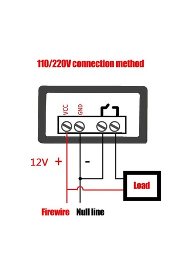 Pazly 3230 Dijital Ekranlı Termostat Modülü Sıcaklık Kontrol Cihazı Mikro Isıtma Soğutma Paneli