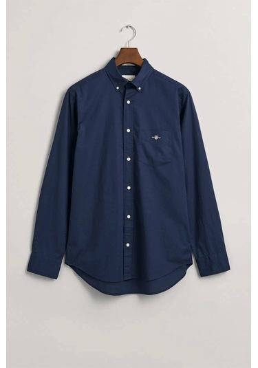 Gant Erkek Lacivert Regular Fit Gömlek Lacivert