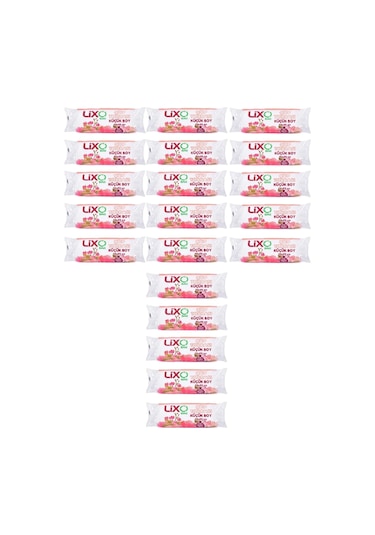 Lixo Küçük Boy Çöp Poşeti 40 x 50 Cm 30 lu Rulo 20 Adet Şeffaf