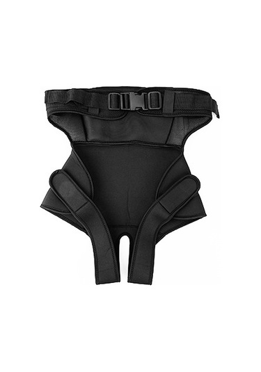 Folinda Balıkçılık Ve Plaj Kullanıma İçin Lastik-ağ Malzeme Omuz Korumalı Saçak, Siyah, 120 Cm Uzunluk, 66 Cm Kalça Çevresi