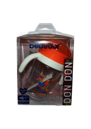 Bebedor 360 Derece Tritan Kulplu Bardak 6+ 210 Ml Kod:7507