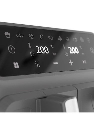 Blaupunkt D7800 Taste Master Çift Hazneli Dokunmatik 4+4 LT Airfryer Fritöz