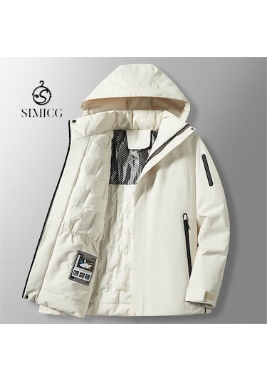 Sımıcg Winter Graphene Outdoor Erkek Dağcılık Ceket - Beyaz