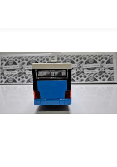 Sürtmeli Oyuncak Şehir Yolcu Otobüs Işıklı Sesli Açılan Kapı Kırı