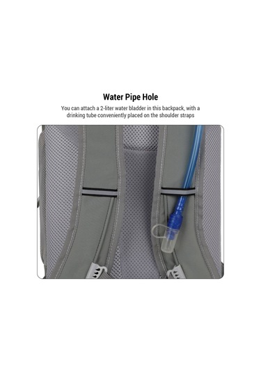 Skycıty Yeni Outlander 30l Yürüyüş Sırt Çantası Su Geçirmez Hafif Günlük Sırt Çantası Erkekler Kadınlar Seyahat Kamp İçin Büyük Kapasiteli Katlanabilir Spor Sırt Çantası 375 Çok Renkli