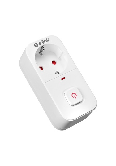 S-Link SL-010 750 Joule Anahtarlı Isıya Duyarlı Akım Korumalı Tekli Priz