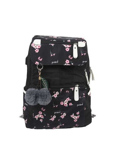Cordial Lebıhmurah Wbp2245 Fengdong Moda Okul Çantası Siyah Usb Sırt Çantası Kiraz Kadın P Çanta 47801535 Siyah