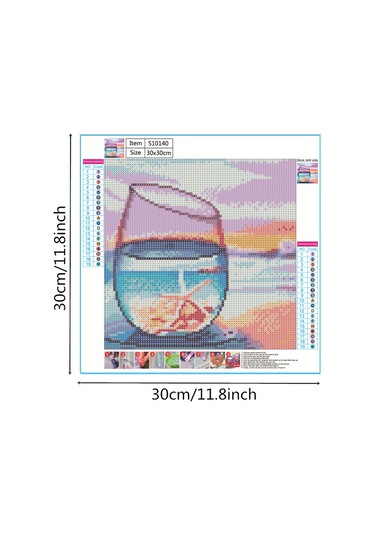 Suofeng 30x30cm Tam Taşlı Pano: Ev Dekoru İçin Kolay Uygulama, Parlak Reçine Taşları İle Oturma Odası, Yatak Odası Ve Çalışma Odası Dekoru Diğer