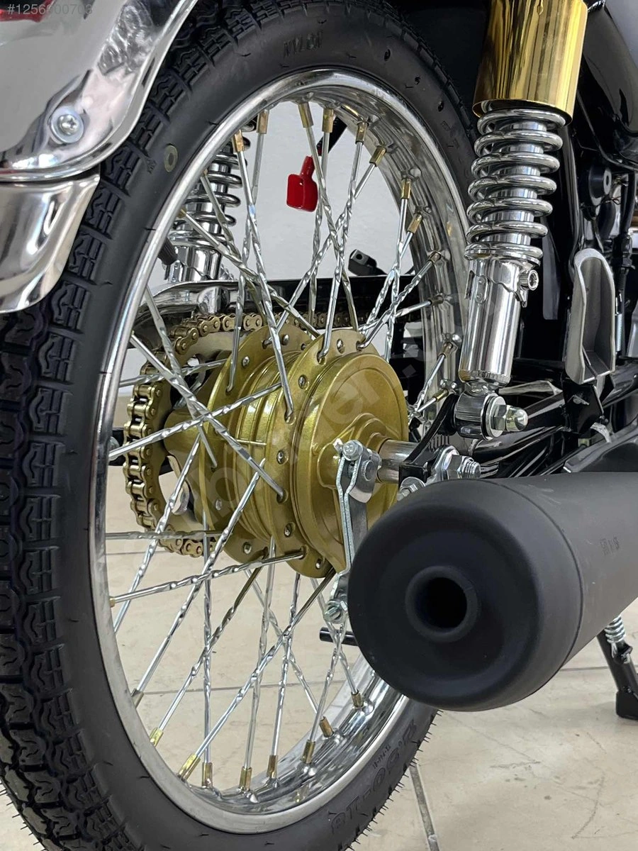 Kuba Çita 50-RX Motosiklet Siyah Gold