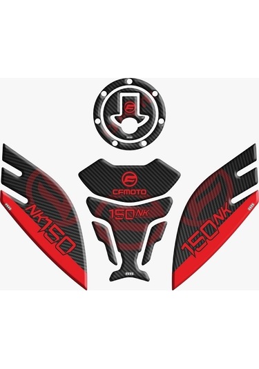 Cf Moto 150 Nk 2016 - 2024 Uyumlu Tank Pad Set 003