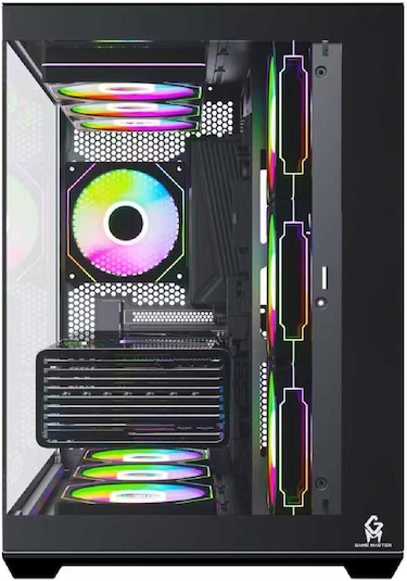 F7 Lite 7x Argb Fanlı Uzaktan Kumandalı Gaming Akvaryum Kasa