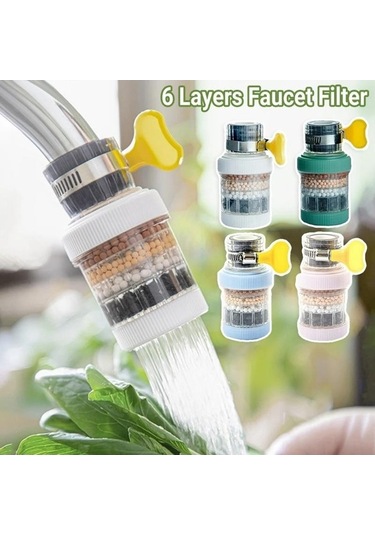 Ulzyvf Su Sistemi Reedark Musluk Katmanlı Karbonlu Filtresi Dönebilen Diğer Derece Beyaz Arıtma Aktif 6 360 - Pv Diğer