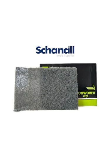 20 Adet Gri Keçe Aşındırıcı Zımpara 150mm 200mm Schanall