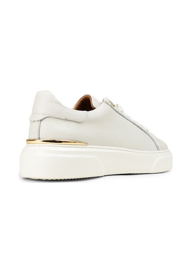 Deery Kadın Hakiki Deri Ekru Sneaker Ayakkabı - 00502zekre01