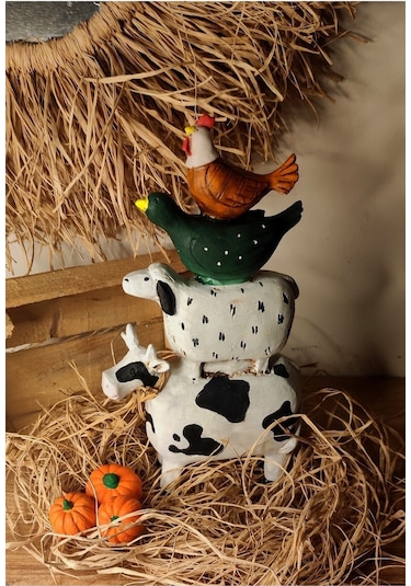 Bremen Mızıkacıları Farm Style, Çiftlik Biblo , Hediyelik , Dekor