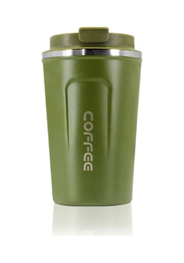 380mlcoffee Kupası Sızdırmaz Yalıtımlı Termal Kupa Araba Taşınabilir Seyahat Kahve Kupası Paslanmaz Çelik