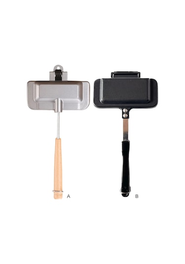 Hot Dog Tost Makinesi Sandviç Makinesi Yapışmaz Alüminyum Alaşımlı Waffle Black Amerika Birleşik Devletleri