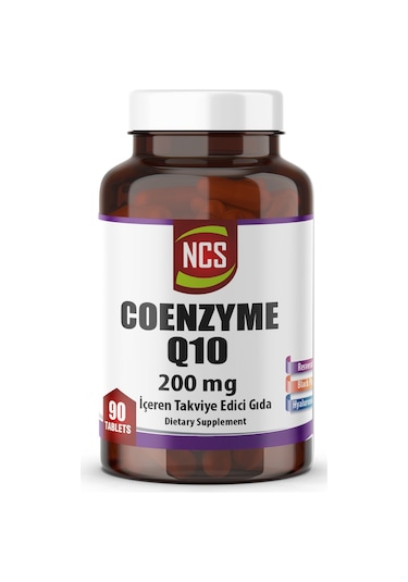 Coenzyme Q-10 200 Mg Resveratrol Hyaluronic Acid 90 Tablet