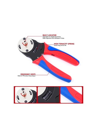 Sones Dtm Sıkma Pensesi Otomotiv Konnektör Terminal Sıkma Aleti Dt Pensesi