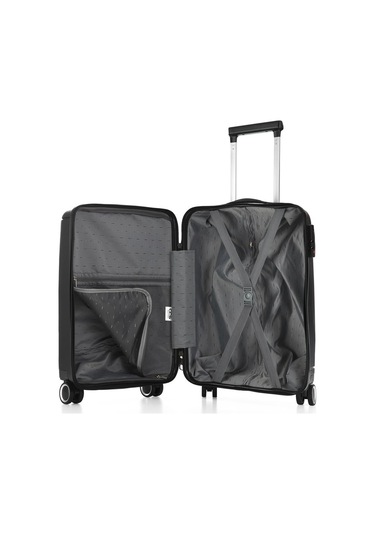 Ççs 5225 Polipropilen Orta Boy Valiz-siyah Siyah