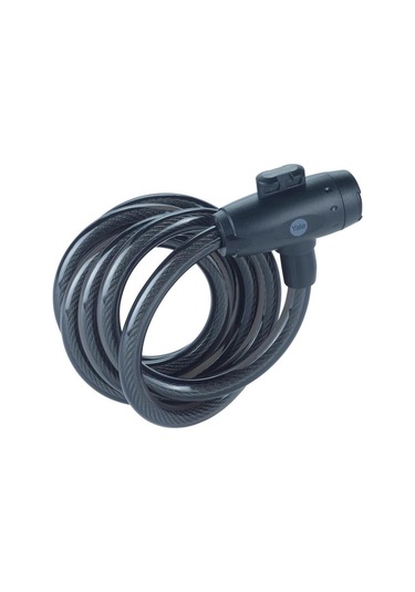 Yale Essential Kablolu Bisiklet Kilidi 12mm - Anahtarlı Gri