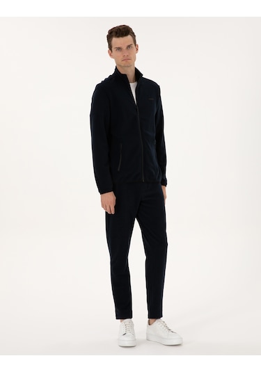 Pierre Cardin Erkek Lacivert Hırka Örme 50314014-vr033 Lacivert