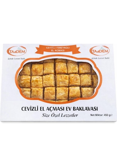 Ta&Dem Cevizli El Açması Ev Baklavası 450 G