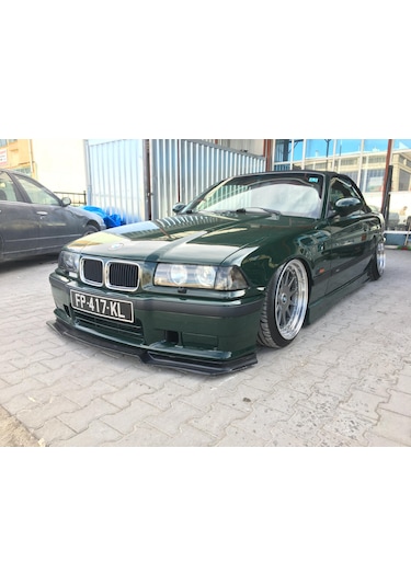 Bmw E36 Ön Lip - Piano Black Renk -