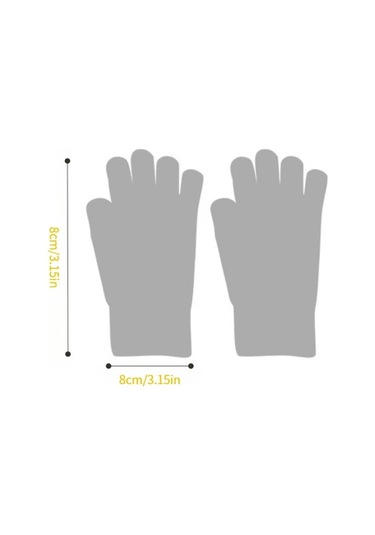 Elmpaly Yeşil Kadın Kışlık Dokunmatik Eldiven - Bisiklet Ve Dış Kullanım İçin, Şık Papatya Desenli