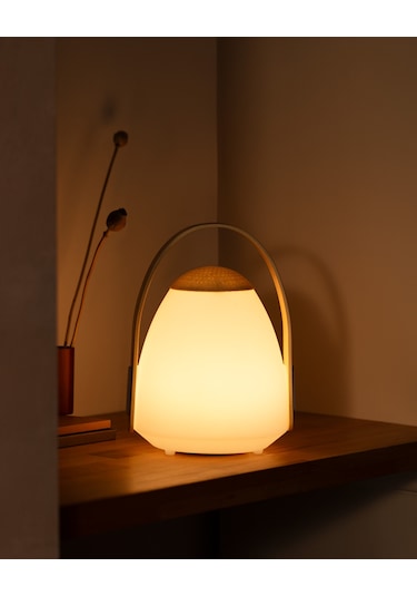 Madame Coco Joselle Abajur - Beyaz - 18,5 Cm Beyaz