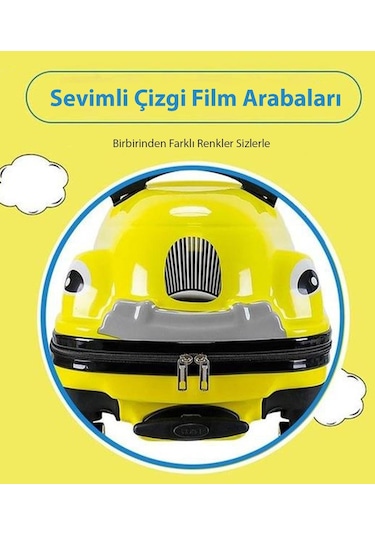 Protocol London Abs Sürülebilir Çocuk Valizi Mavi