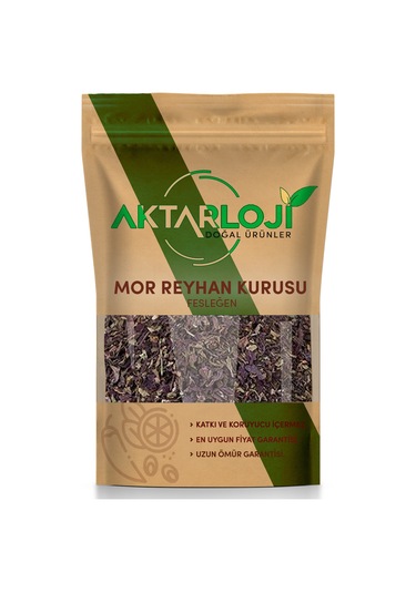 Aktarloji 500 G Mor Reyhan Kurusu Fesleğen